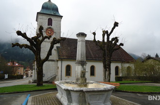Le temple de Couvet