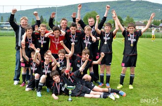 Les Juniors D du FC Courgenay