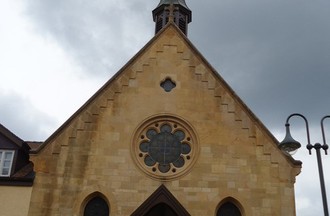 Le temple de Boudry
