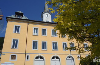 Le bâtiment abritant l'adimnistration communale