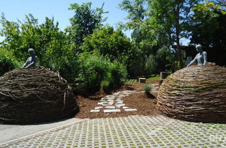Les magnifiques et extraordinaires jardins du site d'Evologia