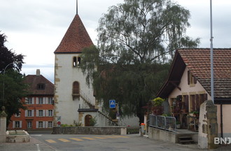 Le temple de Cornaux