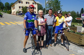 Jacques et Alain les cyclotouristes de la Drôme