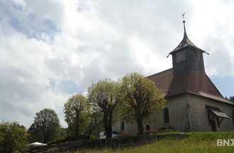 Le temple des Planchettes datant de 1712