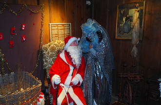 St-Nicolas et la Dame de Noël