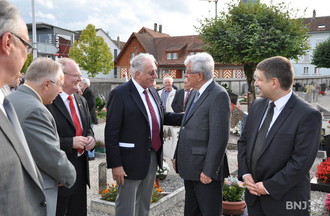 François Lachat et Jean-Pierre Chevènement