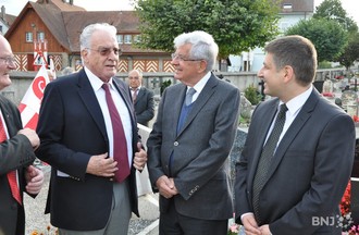 François Lachat et Jean-Pierre Chevènement