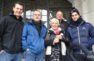 Gabriel Surdez, Denis de la Reussille, Bernard Vaucher, Adam Hasani