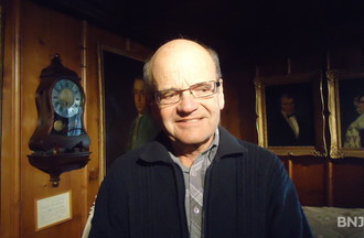 Laurent Huguenin le conservateur du Musée régional de la Sagne