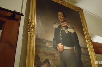 Portrait de Frédéric Guillaume III roi de Prusse. Prince de Neuchâtel