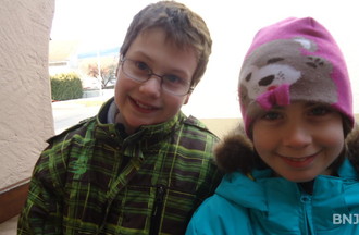 Les jumeaux Dylan et Orlane
