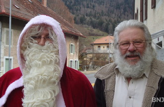 Yvan qui a une aussi jolie barbe que le Père Noël