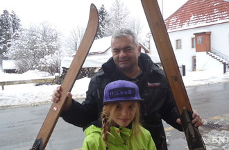 Marco Colo le petit neveu du grand champion italien de ski Zeno Colo
