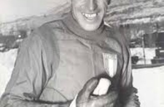 Le champion italien de ski Zeno Colo 