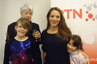 Muriel la gagnante du concours et ses 2 petites filles Alyssia et Léane