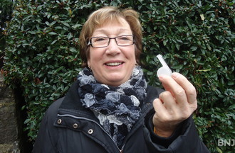 Catherine qui a relevé le défi