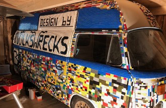 Photo de Stéphane, la voiture en Lego