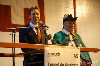 Alain Ribaux, vice-président du Conseil d'Etat neuchâtelois.