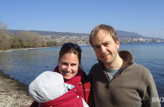 Laurence et Réginald, la famille belge qui habire à Colombier, les participants du jeu: portrait chinois