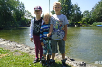 Téa, Yannick et Damien