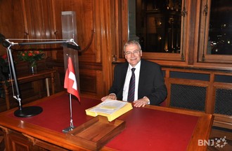 Claude Hêche., bureau du Président