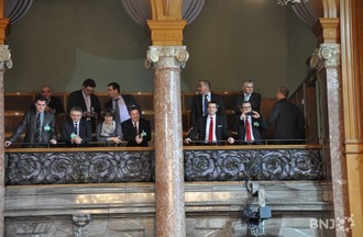 La tribune du Conseil des Etats