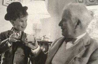 Eugène et son papa