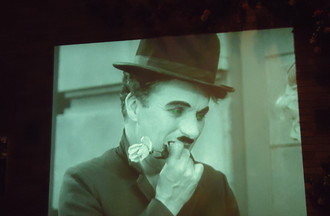 Photo que j'ai faite au musée Chaplin