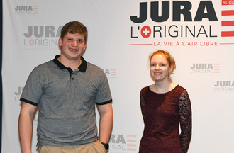 Jephté Vogel et Audrey Gogniat