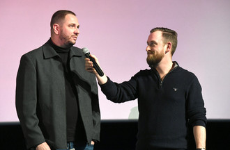 Leonardo Portaleoni au micro de Loris Braun