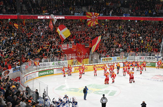 Les supporters seelandais ont chauffer la Tissot Arena à blanc