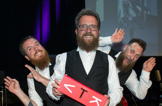 Les PCGB avec le Prix suisse de la scène 2018 Photo ©SabineBurger