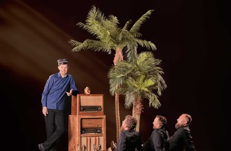 Photo Thierry Galeuchet spectacle de Noël avec avec Marc Donnet-Monay