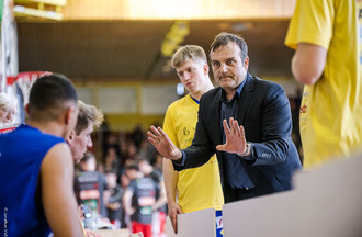 L'entraîneur bâlois Dragan Andrejevic