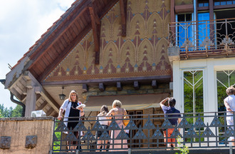 André Evard, Appartement Spillmann, Crématoire, Hôtel de Ville, L'Eplattenier, La Chaux-de-Fonds, Le Locle, Salon Bleu, Style Sapin, Urbanisme, Urbanismeme Horloger, Villa Fallet