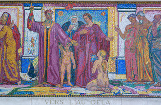 André Evard, Appartement Spillmann, Crématoire, Hôtel de Ville, L'Eplattenier, La Chaux-de-Fonds, Le Locle, Salon Bleu, Style Sapin, Urbanisme, Urbanismeme Horloger, Villa Fallet