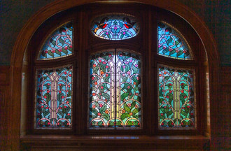 André Evard, Appartement Spillmann, Crématoire, Hôtel de Ville, L'Eplattenier, La Chaux-de-Fonds, Le Locle, Salon Bleu, Style Sapin, Urbanisme, Urbanismeme Horloger, Villa Fallet