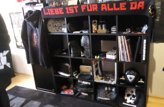 Le sanctuaire de Daniel, consacré au groupe Rammstein