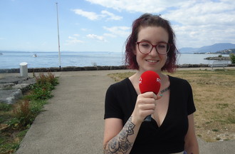 Christelle qui a participé au Blind test