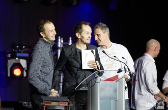 Cédric Adrover, Steve Ritschard et Sébastien Chapuis