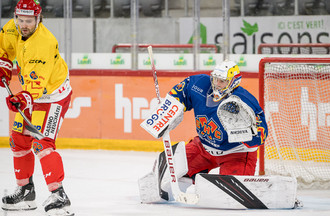Luca Hischier devant Harri Säteri