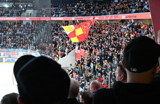 Le kop de la Tribune Sud