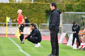 L'entraîneur du FC Bassecourt, Lulzim Hushi