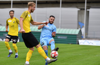 Léo Farine au duel avec Ahcène Amrani