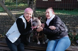 Le défi de Florian a été relevé, trouvé un chien ayant du rose dans son pelage