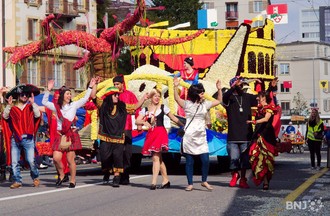 Corso fleuri de la Fête des vendanges
