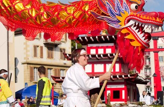 Corso fleuri de la Fête des vendanges