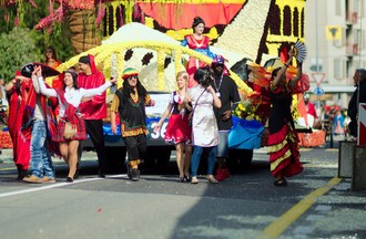 Corso fleuri de la Fête des vendanges