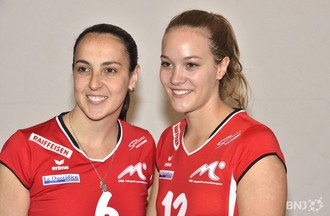 Ana Cristina Vilela Porto (à gauche) et Eloïse Rebetez
