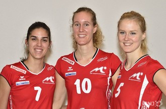 Natalia Aispurua (7), Nicole Koolhaas (10) et Eva Michalski (5)